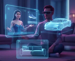 minh họa xu hướng livestream 2026 công nghệ AI VR