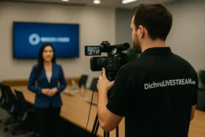 ekip quay livestream doanh nghiệp chuyên nghiệp